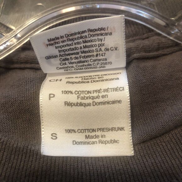 Gettysburg T-Shirt Tee Medium Gray Smokecreen Design - Picture 5 of 5